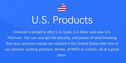 OneGold Review U.S. products