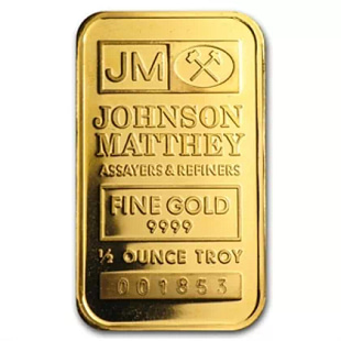 Johnson Matthey Gold Bars
