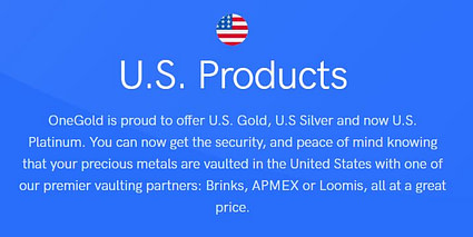 OneGold Review U.S. products
