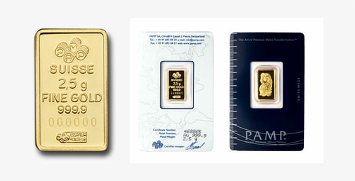 PAMP Suisse Gold Bars