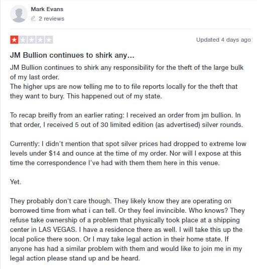 JM Bullion Review 1