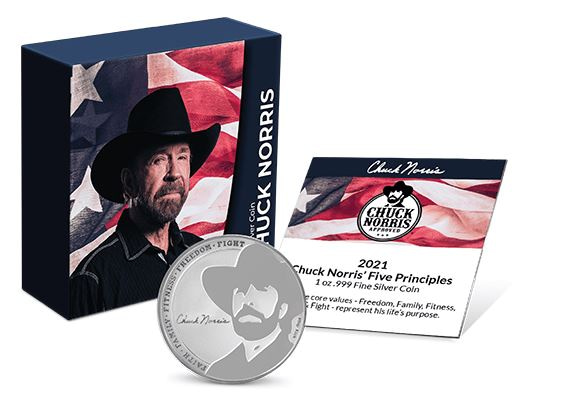 Goldco Review Chuck Norris Limited Edition Silver Coin