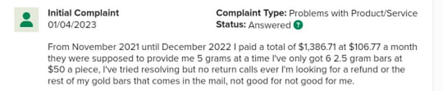 Complaint 2
