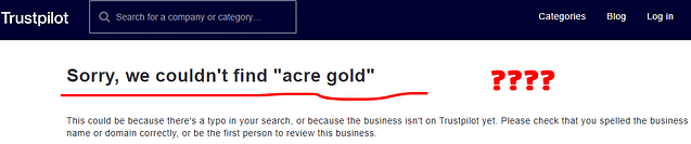 Acre Gold Review Updated for 2021