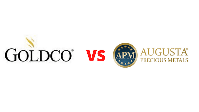 goldco vs augusta precious metals comparison review