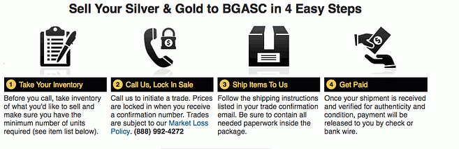 BGASC Review sell coins to them