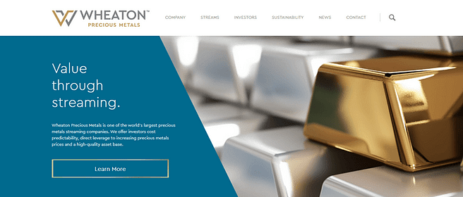 wheaton precious metals website