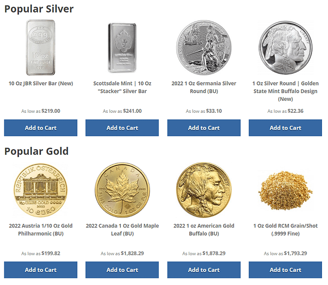 monument metals products